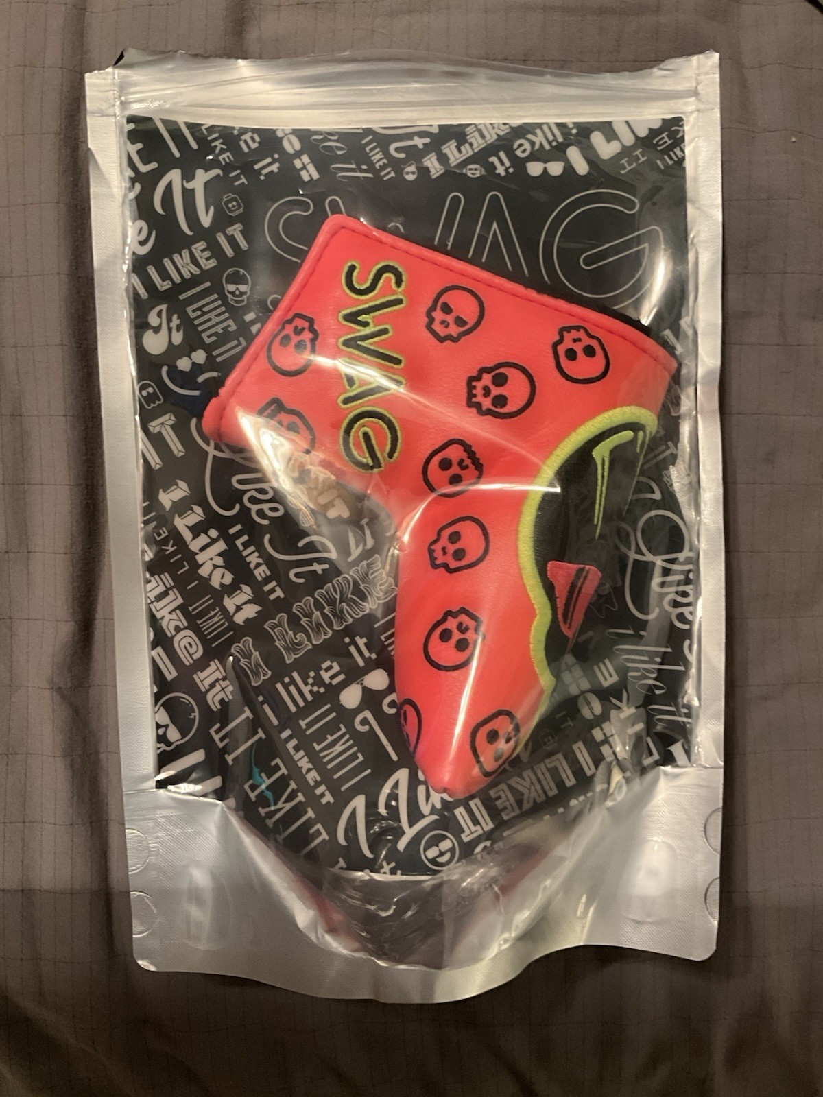 SWAG Golf RARE Pink Drip Skull Blade