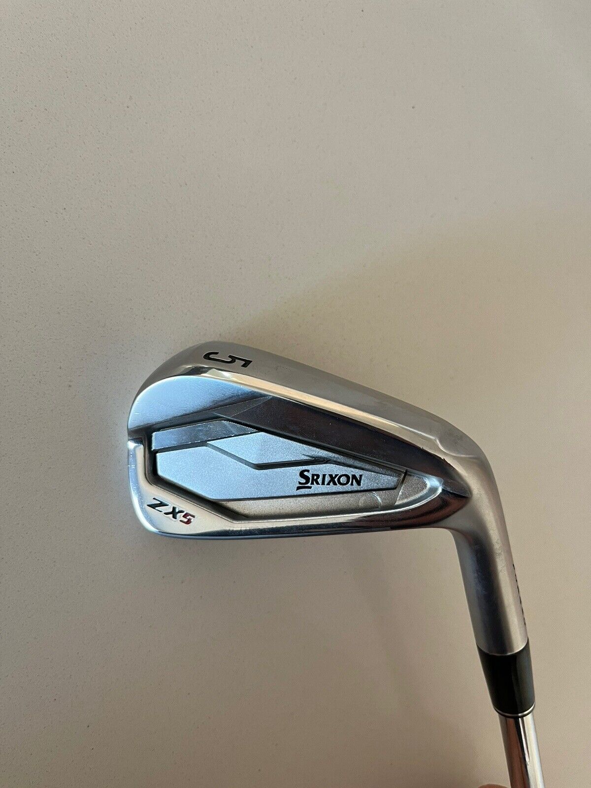 Srixon Golf Club ZX5 5 Iron Individual Extra Stiff Steel. Near Mint.