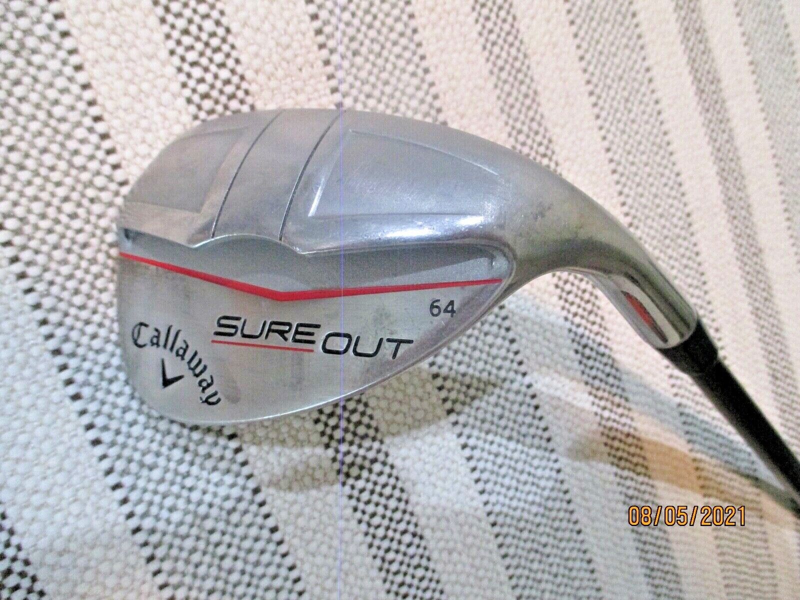 CALLAWAY SURE OUT 64 DEGREE WEDGE - USED