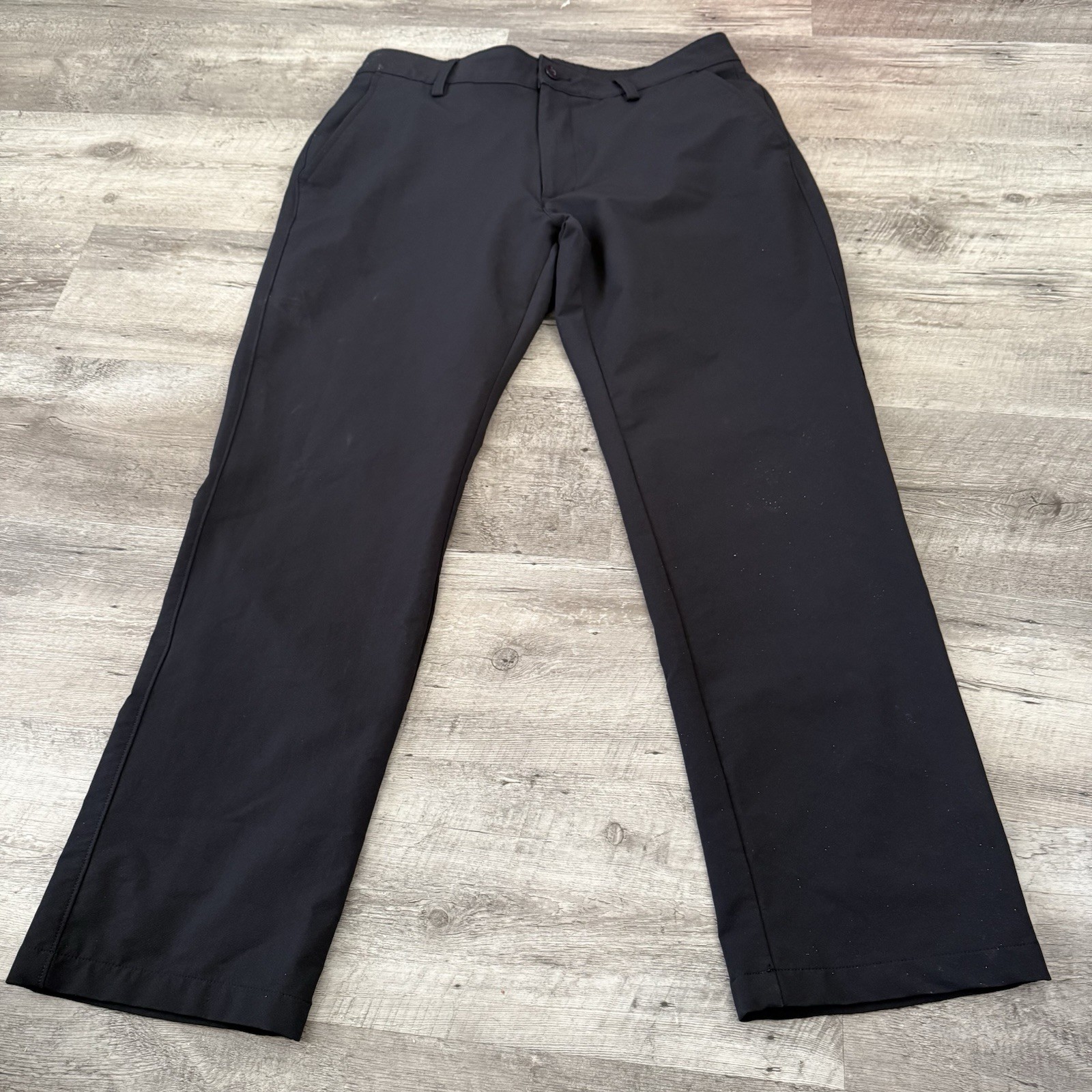 Under Armour Matchplay Golf Pants Mens 36x30 Black Performance Flat Front Under Armour Matchplay Golf Pants Mens 36x30 Black Performance Flat Front