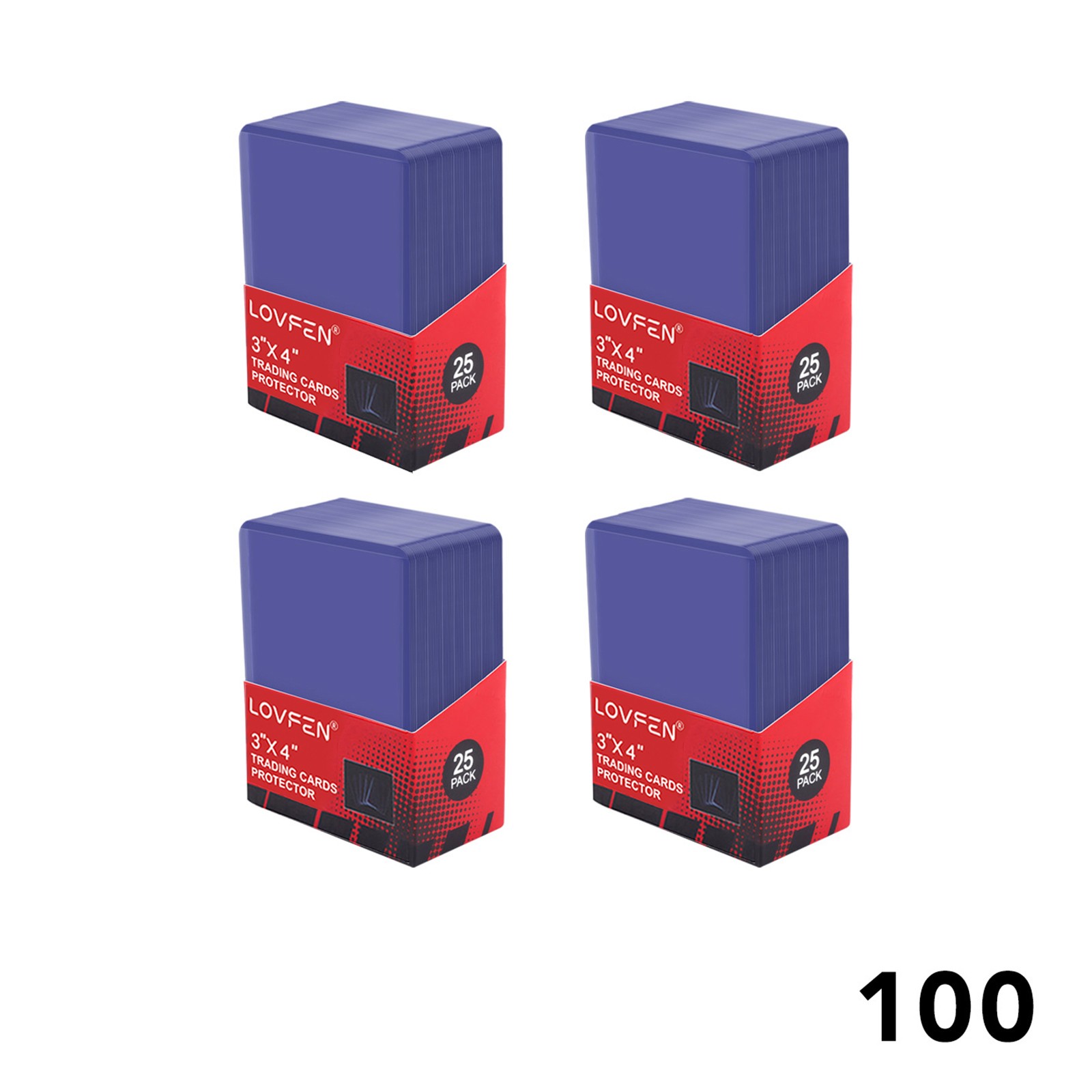 1000/500/200/100 Top Loaders Regular 3x4 Toploaders For 35pt Sporting Cards 1000/500/200/100 Top Loaders Regular 3x4 Toploaders For 35pt Sporting Cards