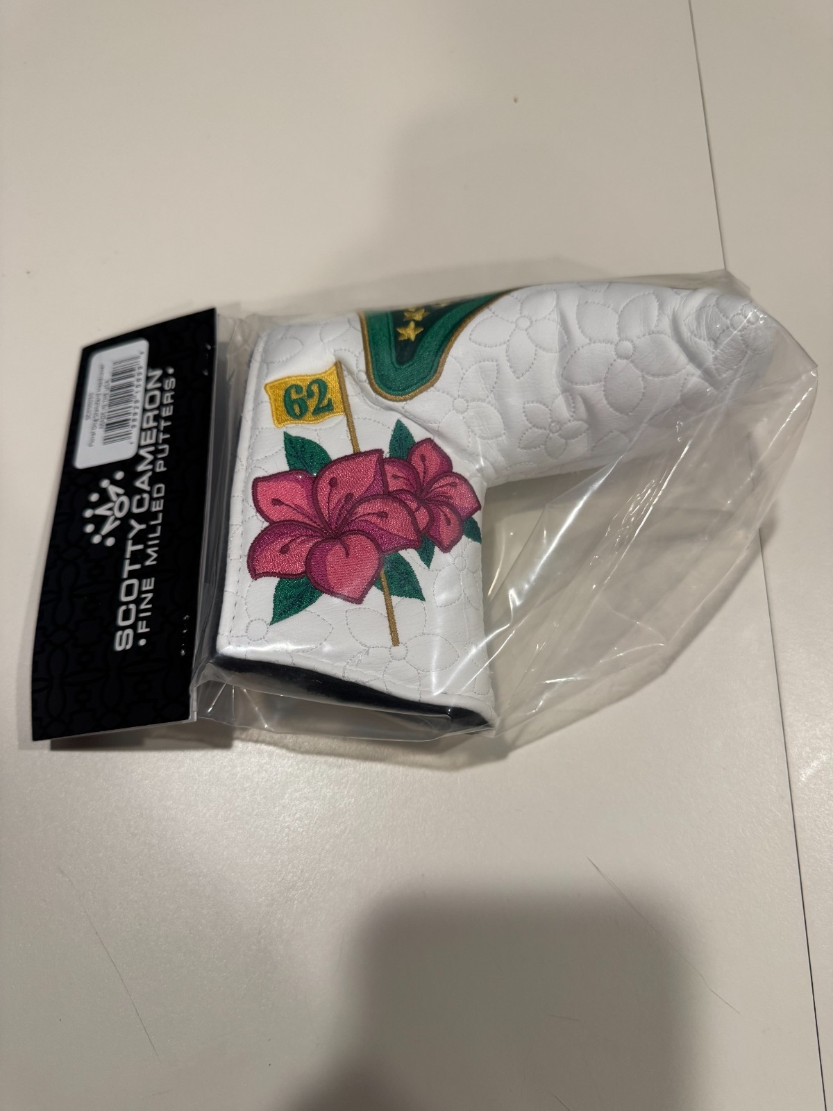 Scotty Cameron Priceless 62 Azalea Masters Blade Putter Headcover NEW Scotty Cameron Priceless 62 Azalea Masters Blade Putter Headcover NEW