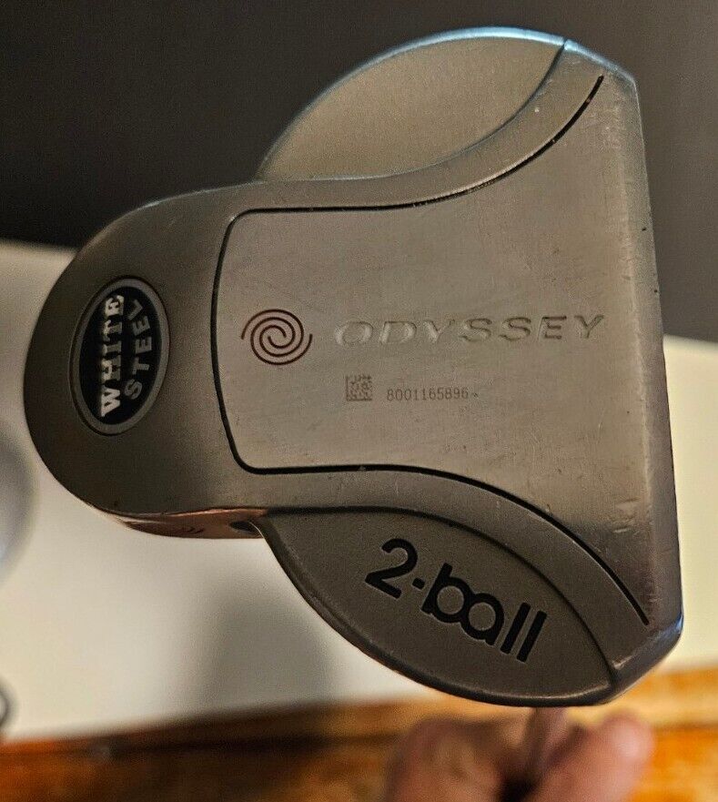 Odyssey  White Ice 2 Ball putter W/ Head Cover 