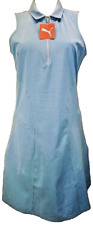 Puma Golf Cruise Dress Womens Small sleeveless Dry Cell Technology  Blue picture