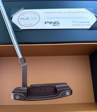 Ping Pld Custom Carbon Anser Patina 35” 355g. Mint. Rarely Used picture