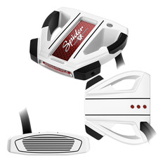 NEW TaylorMade LEFTY Spider Ex Ghost White Putter, Flow Neck, Choose Length picture