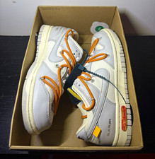Nike Dunk Low X Off-white "lot 44 Of 50" Size 5m / 6.5w (dm1602-104) picture