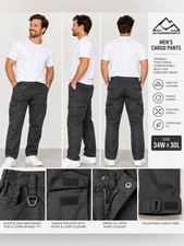 Men's Tactical Pants - Black picture