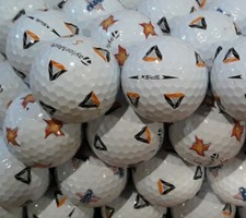 50 Used 5a-4a Taylormade Tp5/x Pix -high Visibility Golf Balls -limited Edition  picture