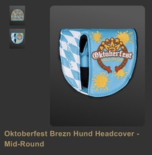 Scotty Cameron Oktoberfest Brezn Hund Headcover - Mid-round picture