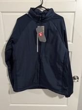 Puma Men's Hielands Golf Jacket Size Large Navy New Primaloft picture
