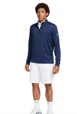 Nike Golf Victory Hz Men's Dri-fit 1/2 Zip Top Style Fd5837 410 Blue New W/ Tags picture