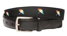 Arnold Palmer Men's Embroidered Logo Web Belt - Pick Color and Size picture