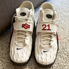 Nike Air Zoom Turf Jet 97 Barry Sanders Osu Cd7435-108 Men’s Size 11.5 picture