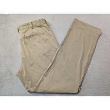Nike Golf Dri-FIT Men's Size 36x32 Khaki Flat Front Chino Golf Pants picture
