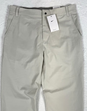 NWT Nike Pants Mens 32 Beige Victory Golf Dri-FIT Standard Fit DN2397-072 32x30 picture