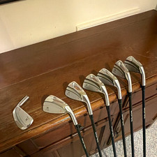 Miura 7pc Rh Iron Set Fujikura Mci 105 Graphite Shafts Stiff picture