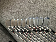 Rare Ben Hogan Personal 2-equalizer +sw Iron Set 10 Clubs Rh Stiff Steel Shafts picture