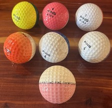 Vintage Ping Golf Balls (7)-eye 2-promotional-1984 Portland Championship-2 Color picture