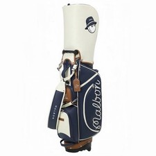 Malbon Golf Caddy Bag Stand Type Navy 5-way Golf Is Life - picture