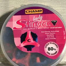 Pack Of 20 Champ Lady Scorpion Stinger Q-lok Golf Shoe Soft Spikes W/wrench New picture