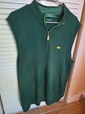 Masters  1/4 Zip Sweater Vest by Peter Millar M picture