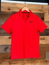 Nike Dri-fit Golf Polo Size S Red picture
