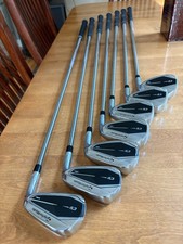 Taylormade Qi Hl Iron Set 6-9, Pw, Aw, Sw Aerotech Steelfiber (a) Flex Shafts picture