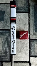 TaylorMade Spider GHOST Red Putter Small Slant 34ich RH Steel shaft HC red picture