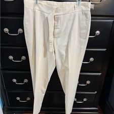 Suitsupply White Gurkha Trousers Men's 32 picture