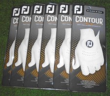Brand New 6 Footjoy Contour FLX Golf Gloves, Cadet, LH for RH Players picture