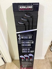 Kirkland Signature High-performance 3-piece Wedge Set Gen 2, 52/56/60 Rh Steel picture