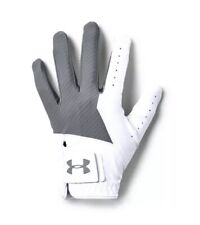 NEW Under Armour UA Medal Golf Gloves - Pick Size- White/gray picture