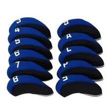11Pcs Golf Club Headcovers Irons Set Club Iron Head Covers Golf Accessoires picture