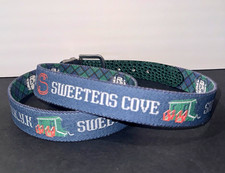 Doc Murphy Sweetens Cove Christmas Vacation Reversible Golf Belt 39-43 Blue Grn picture
