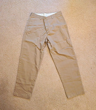 L.l.bean Men's Chino Pants Classic Fit 34 Waist Beige Cotton Twill Straight picture