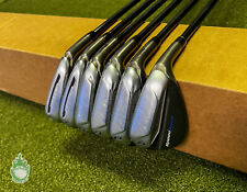Used RH TaylorMade SpeedBlade Irons 6-PW/SW 6A Senior Flex Graphite Golf Set picture