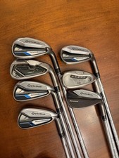 TaylorMade Combo Iron Set 5-PW SpeedBlade RBZ Steel S Flex RH picture