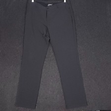 Nike Golf Pants Mens 36x34 Black Tour Performance Stretch Dri-fit Tech Chino picture