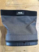 NWT Ping Heather Grey/Black Range Practice Shag Bag w/Handle picture