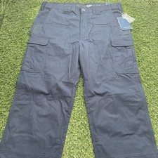 Propper Kinetic Tactical Pants Mens 38x36 Navy Blue Ripstop Nwt picture