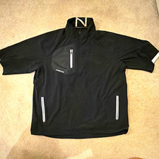 Zero Restriction Men's Large Black Gore-tex Golf Windbreak Waterproof picture