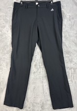 Adidas Men’s Tapered Leg Golf Pants Nwot Size 38x32 Black picture
