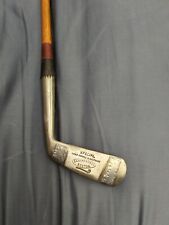 Tom Stewart St Andrew’s Scotland Jigger Special DOT Face Wood Shaft picture