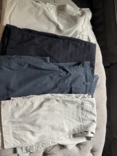 Lot Of 4 Eddie Bauer Travex Men's Chino Pants Nylon Gr, Blk, 2 Tan Size 36 Waist picture