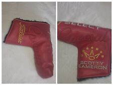 SCOTTY CAMERON SPECIAL SELECT BLADE PUTTER HEADCOVER     Used But Well Cared For picture