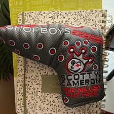 Scotty Cameron Custom Shopboys Putter Headcover Gray/red/white/black picture