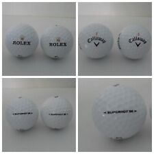 ROLEX Watch Golf Balls LOT OF 2 Callaway SUPERHOT 55 - See Photos NEVER USED picture