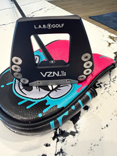 L.a.b. Golf Vzn.1i Putter Head Black 35” W/ $80.00 Head Cover picture