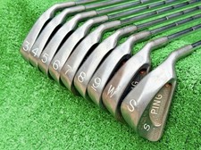 PING Karsten III Iron Set 3-PW SW Orange Dot RH | NEW Golf Pride Cp2 Pro Grips picture